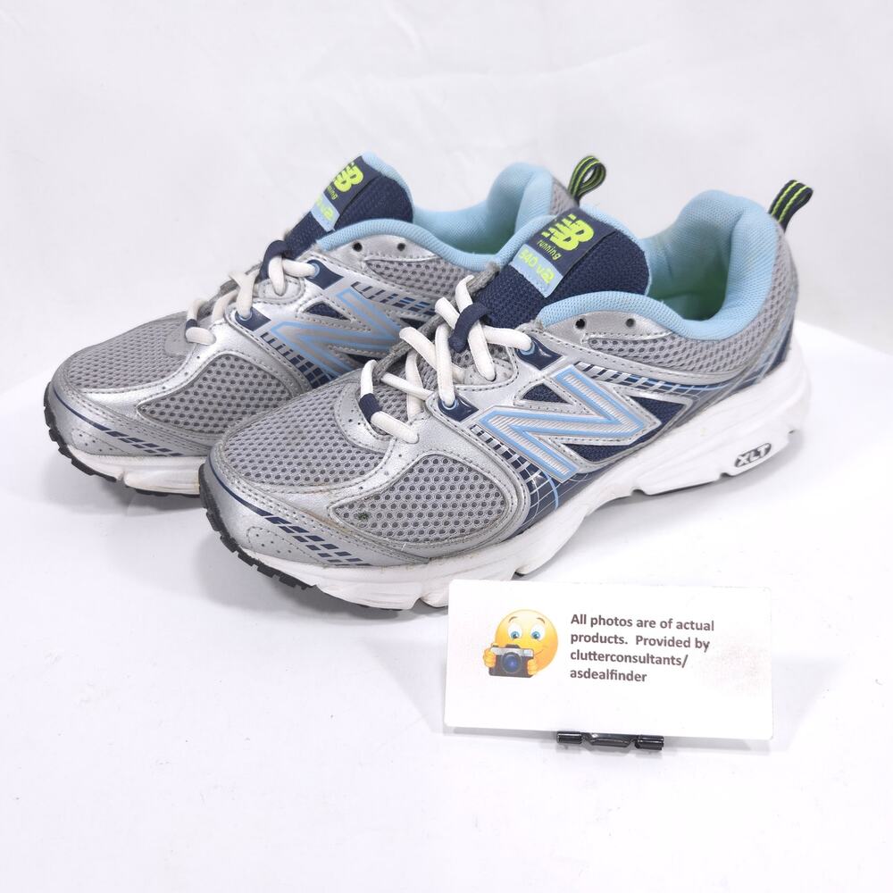 New Balance 540v2 Athletic Running Shoe Womens Size 7 W540SB2 Gray Black